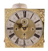 A William III eight-day longcase clock movement and dial John Barnett, London, circa 1695 The six