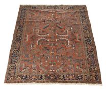 A Heriz carpet, approximately 240 x 330cm