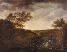Benjamin Barker of Bath (1776-1838). The Vale, Oil on canvas, Signed and dated lower left, 38 x