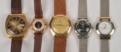 Bulova, Accutron, a gentleman`s gold plated wristwatch, no.3 - 682318, the two piece screw down