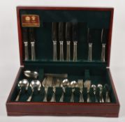 An electro-plated part table service for eight place settings by Arthur Price, comprising: four