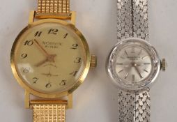 Wyler-Vetta, Incaflex, a ladies 18 carat white gold wristwatch, ref. 24126, no. 8186/5/6 SAT, circa