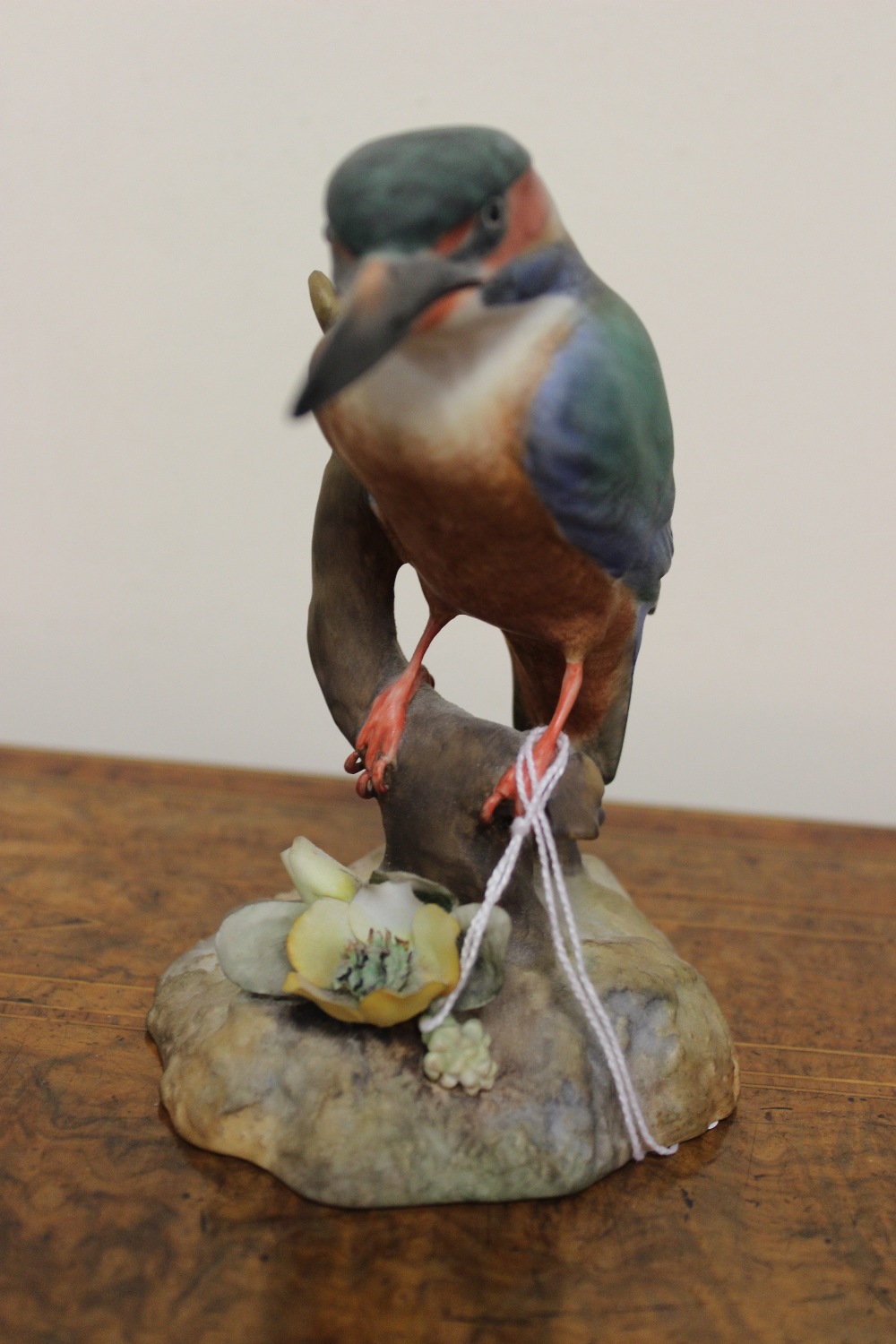 A Royal Crown Derby model of a Kingfisher, boxed