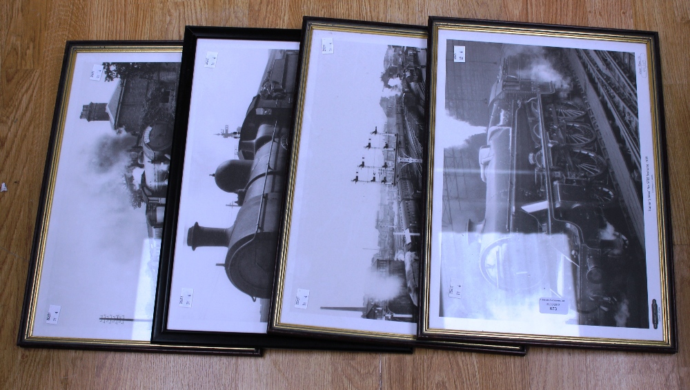 Limited edition railway prints, set of four (4)