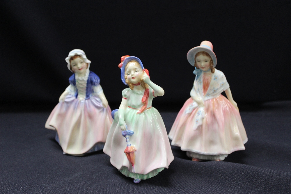 A Royal Doulton Babie & Doulton Lilly and Doulton dinky Do. (3)