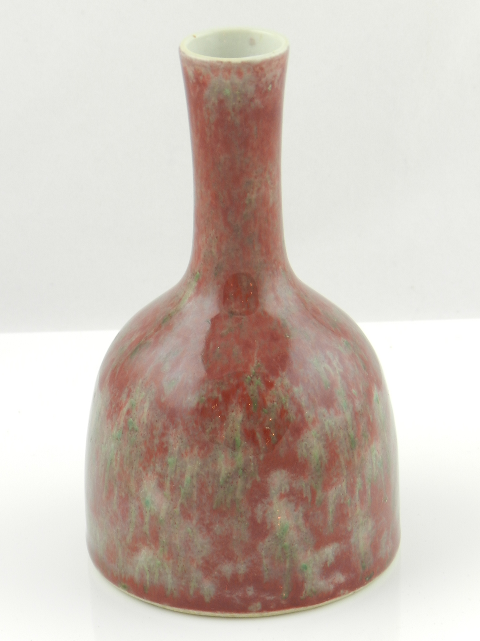 A Chinese drip glaze porcelain bottle vase.