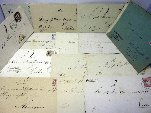 19th Century postal history with calligraphy