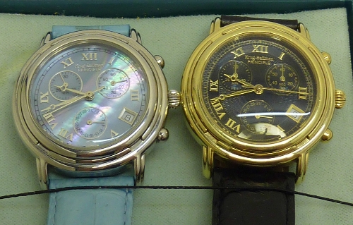 Two Krug-Baümen wristwatches