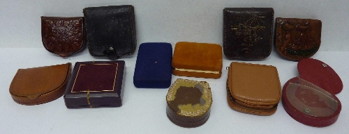 Wallets, watch boxes, etc.