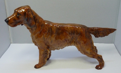 A Royal Doulton red setter, HN1054, height 21cms