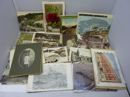 Edwardian and later postcards