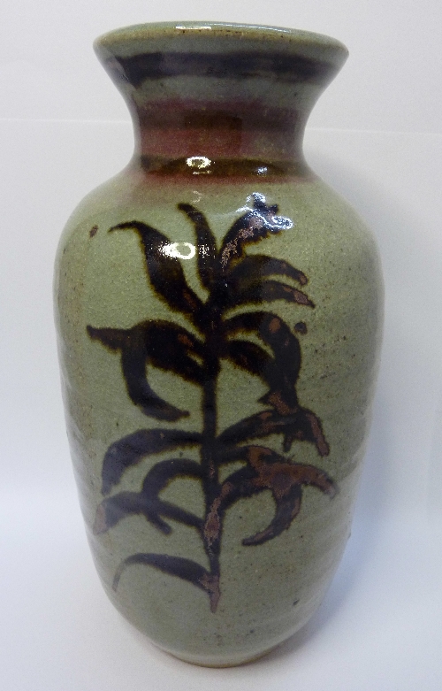 A Studio pottery vase by Joyce Haynes, inscribed and dated 1951, height 26cms