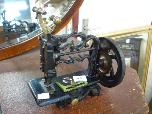 A Victorian Weir sewing machine