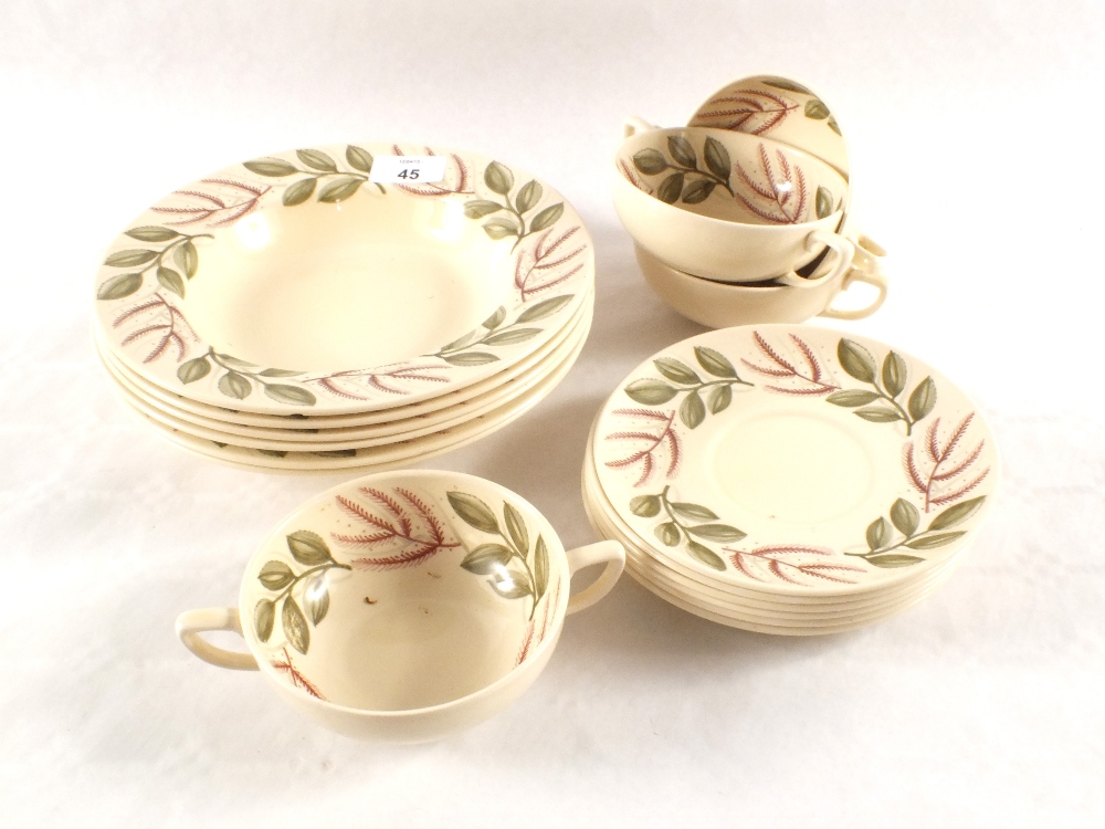 A Susie Cooper everlasting life soup set