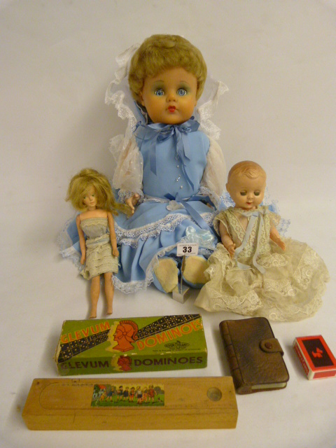 Collection of Children`s Dolls & Games