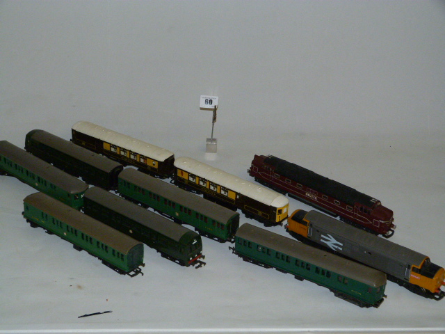 6 x 00 Gauge Diesel Locomotives etc