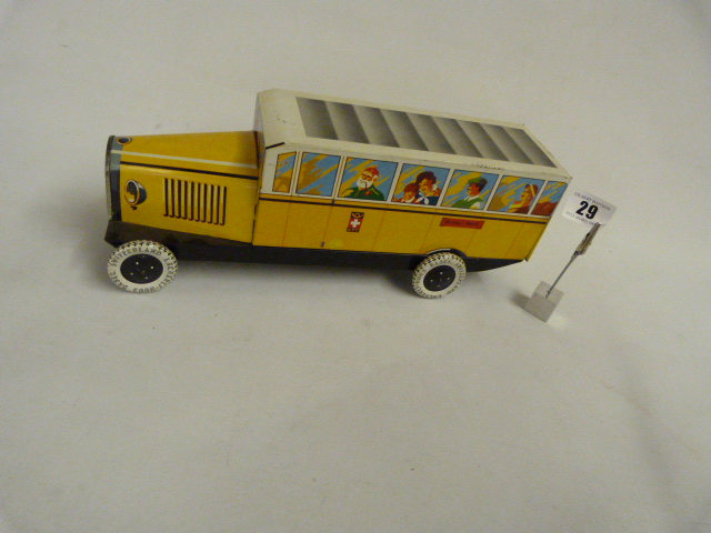 Tin Plate Fiat Bus