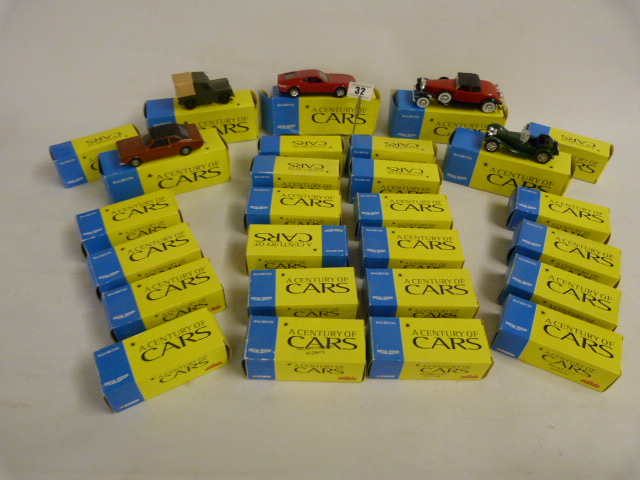 Collection of "A Century of Cars" by Corgi