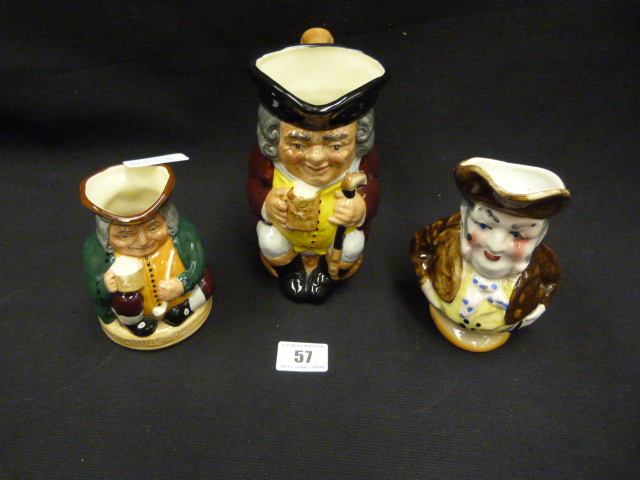 Royal Doulton Toby Jug - Jolly Toby & 2 Others