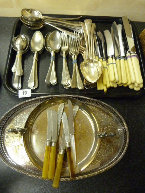 Collection of Silver Plate & Cutlery