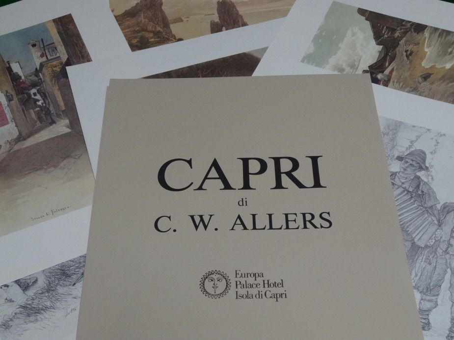 After C.W. Allers. `Capri`, a set of ten limited edition prints of views in Capri after the original