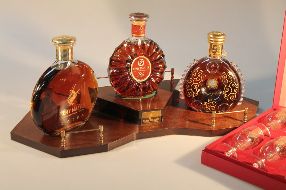 Cognac Interest. A Louis XIII D Remy Martin Grande Champagne Cognac Celebration Collection, this