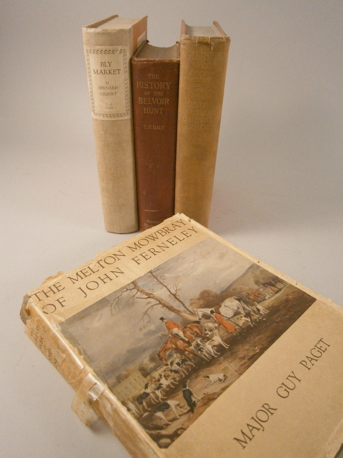 A copy of The History of the Belvoir Hunt by Dale, Hunts with Jorrocks illustrated by Denholm