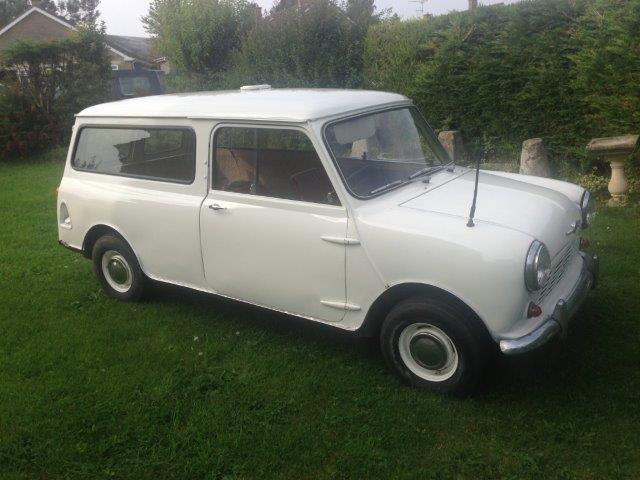 -Click here to bid -   1962 Morris Mini Van  Reg.no. 591 PHW Chassis no. MAV4.265982 Engine no.