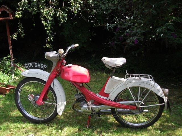 -Click here to bid -   1967 NSU Quickly 49cc  Reg.no. GTK 969F Frame no. 1052201 Engine no. 1705324