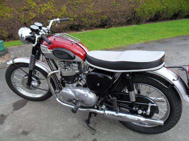 -Click here to bid -   1961 Triumph Trophy TR6R 650cc  Reg.no. 707 YUL Frame no. D13448 Engine no.