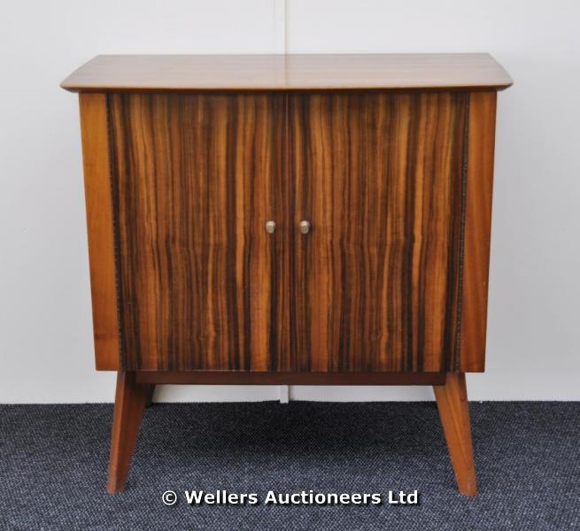 "Neil Morris for Morris of Glasgow, Cumbrae range cabinet/sideboard, two doors with internal