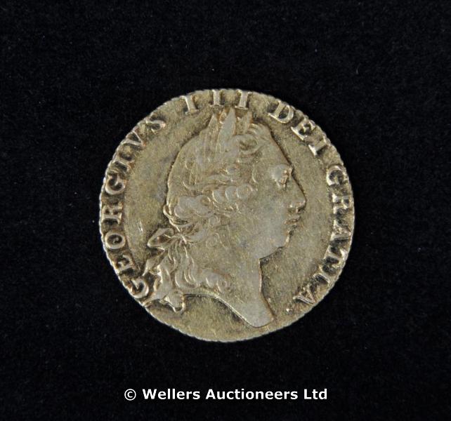 "George III, gold Guinea, 1798, 5th head `spade` reverse (S.3729), nearly extremely fine, some
