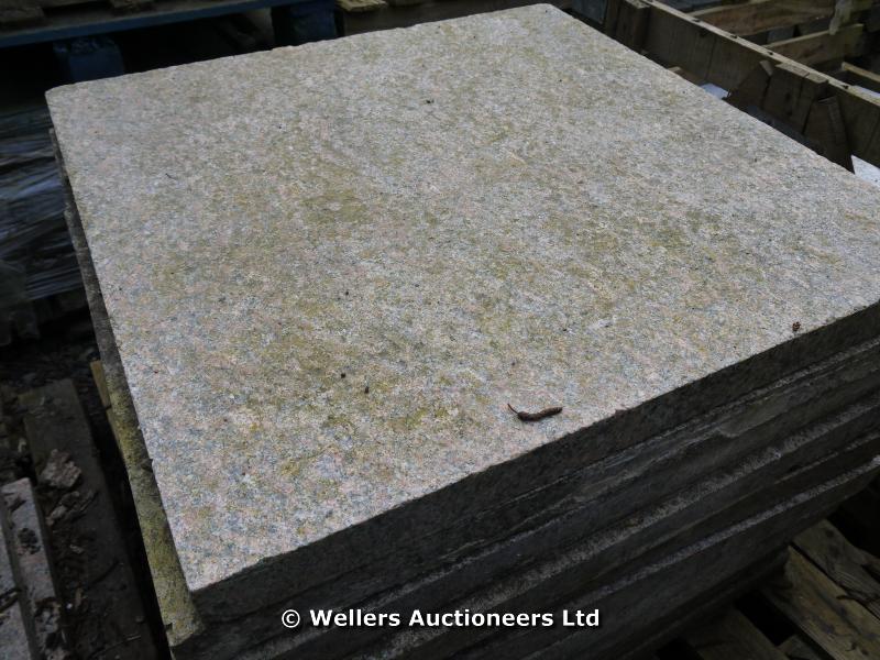 *TWO PALLETS OF APPROX 15 SQUARE YARDS 2” GRANITE SLABS