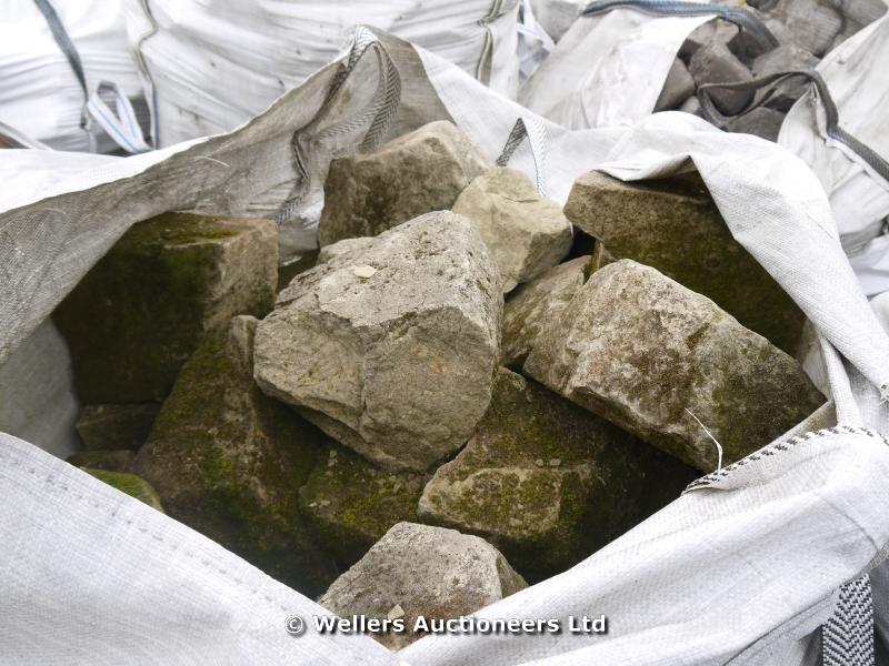 *2 BAGS OF RANDOM YELLOW SANDSTONE