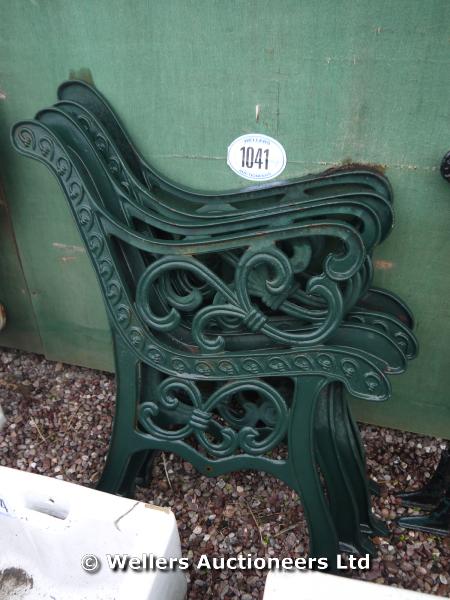 *SET OF FOUR REPRODUCTION BENCH ENDS