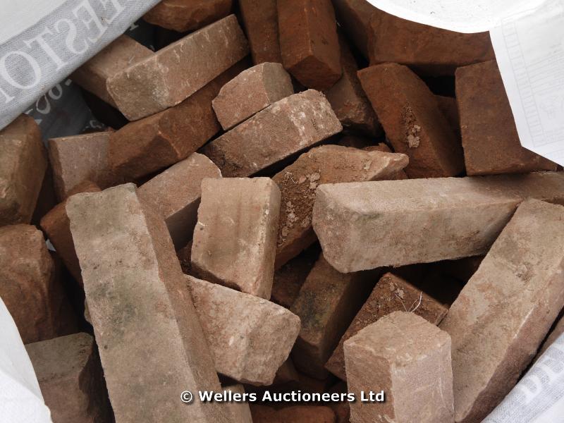 *2 BAGS OF CROPPED RED SANDSTONE