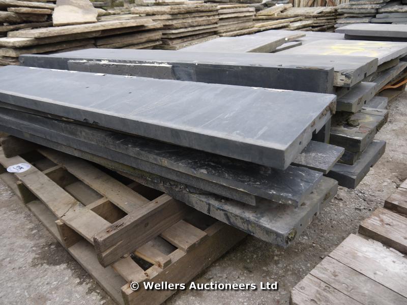 *PALLET OF APPROX 14 SLATE SILLS - 4`L