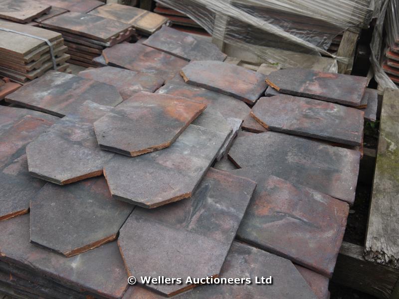 *PALLET OF APPROX 180 FISHTAIL ROOF TILES - EACH 10.5" X 7"