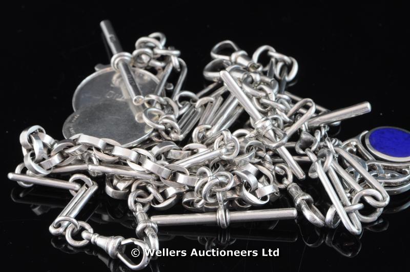 "Bag of silver jewellery, gross weight 119.6 grams "