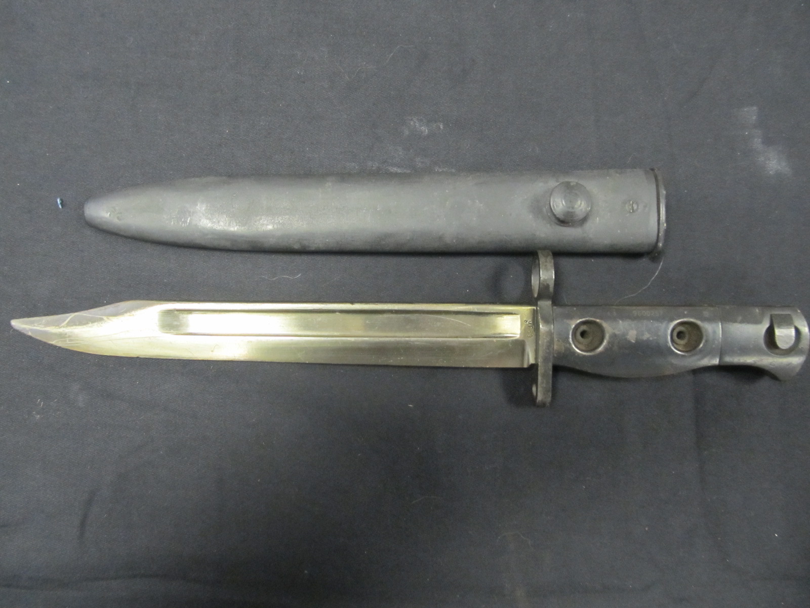 Bayonet for the SLR self loading rifle in good condition.