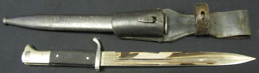 Bayonet German WW2 fireman`s K 98 bayonet.