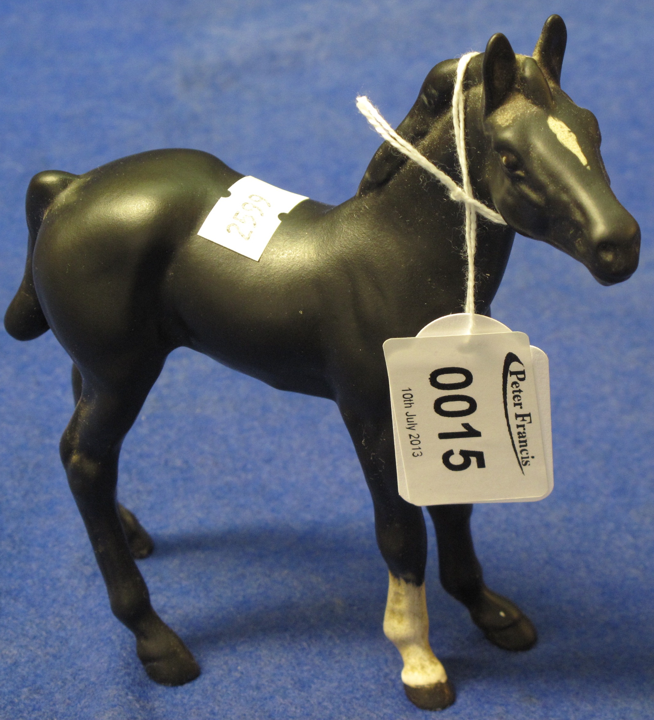 Beswick China Standing Black Foal.