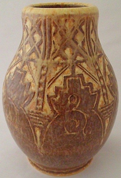 An impressive Pilkingtons Royal Lancastrian vase designed by Walter Crane and painted by William