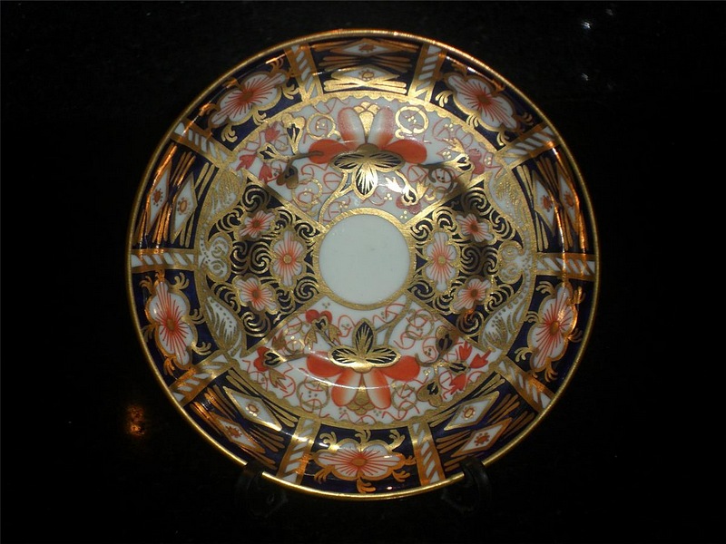 A Royal Crown Derby Imari pattern plate, Inspiration for Traditional Imari, pattern 2451, came