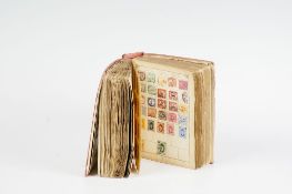 Stamps; `Lincoln` stamp album and contents.