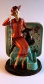 KEVIN FRANCIS Figurine `Susie Cooper` modelled by Andy Moss, Limited Edition 24/100