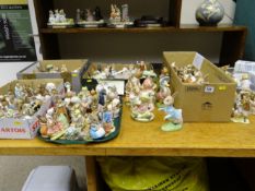 Royal Albert/Beswick Beatrix Potter character figurines - approximately one hundred and sixty
