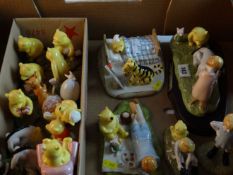 Royal Doulton `Winnie the Pooh` - a large parcel of Winnie the Pooh related ornaments (see group