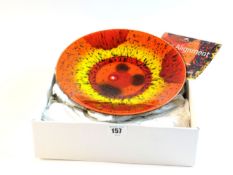 POOLE A boxed Limited Edition `Alignment of the Planets` dish for 5th May 2000, 10.5 ins (27 cms)