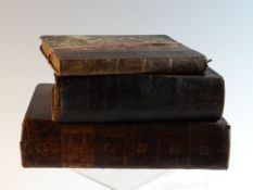 Three Welsh language religious books entitled `Esponiad ar y Cyffelybiaethau a roddir yn yr